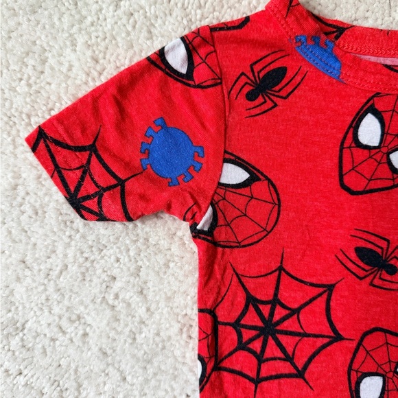 Marvel Red Spider-Man Two Piece Toddler Pajama Set - Picture 3 of 11